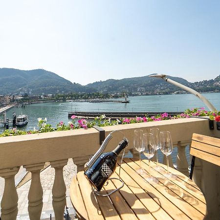 Appartamento Esclusivo Fronte Lago, In Centro A Como Con Garage エクステリア 写真